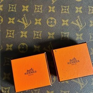 2 Hermes Ring Boxes